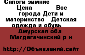 Сапоги зимние Skandia Tex › Цена ­ 1 200 - Все города Дети и материнство » Детская одежда и обувь   . Амурская обл.,Магдагачинский р-н